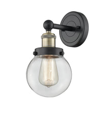 Edison Sconce Cast Brass Glass Steel