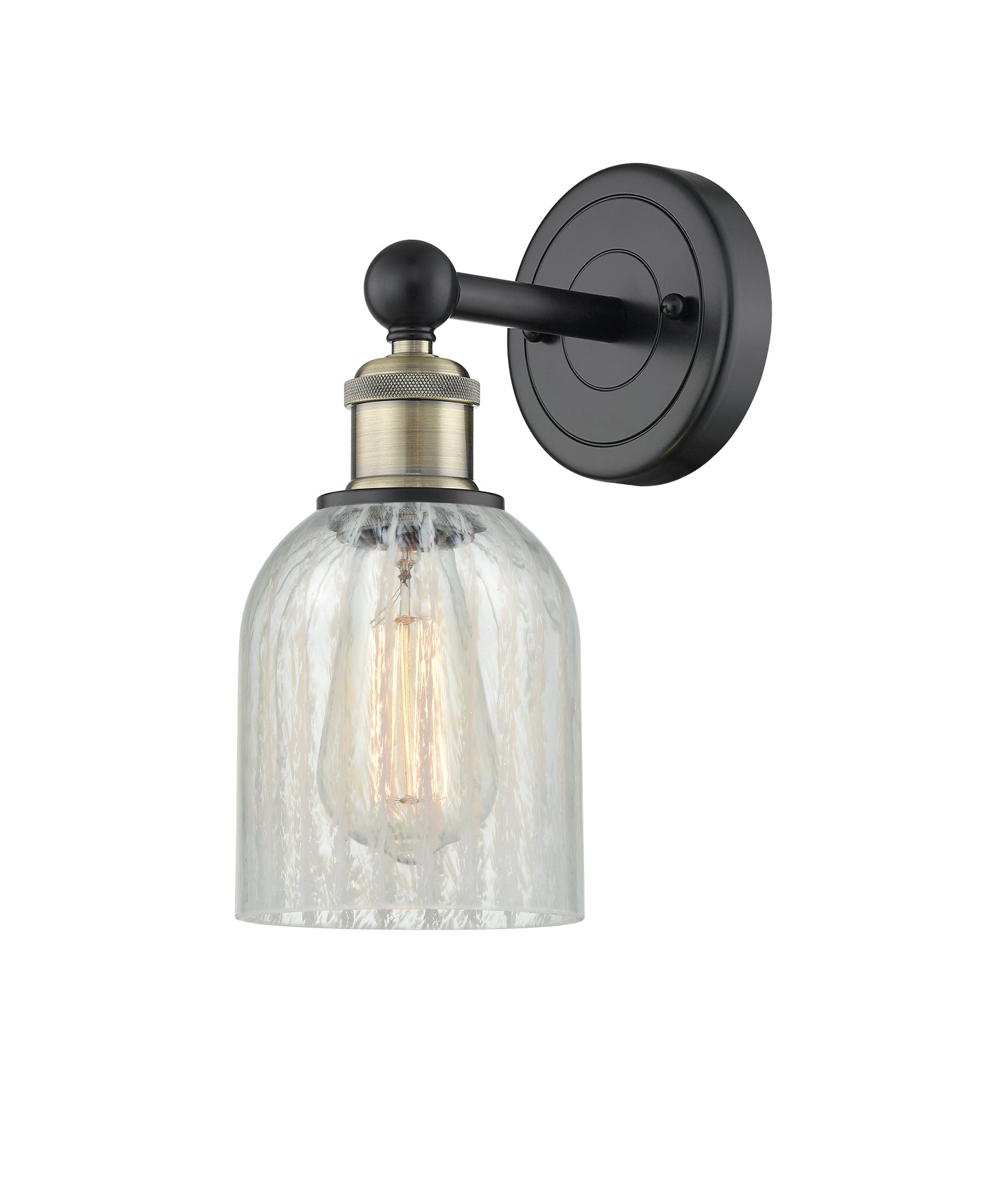Edison Sconce Cast Brass Steel