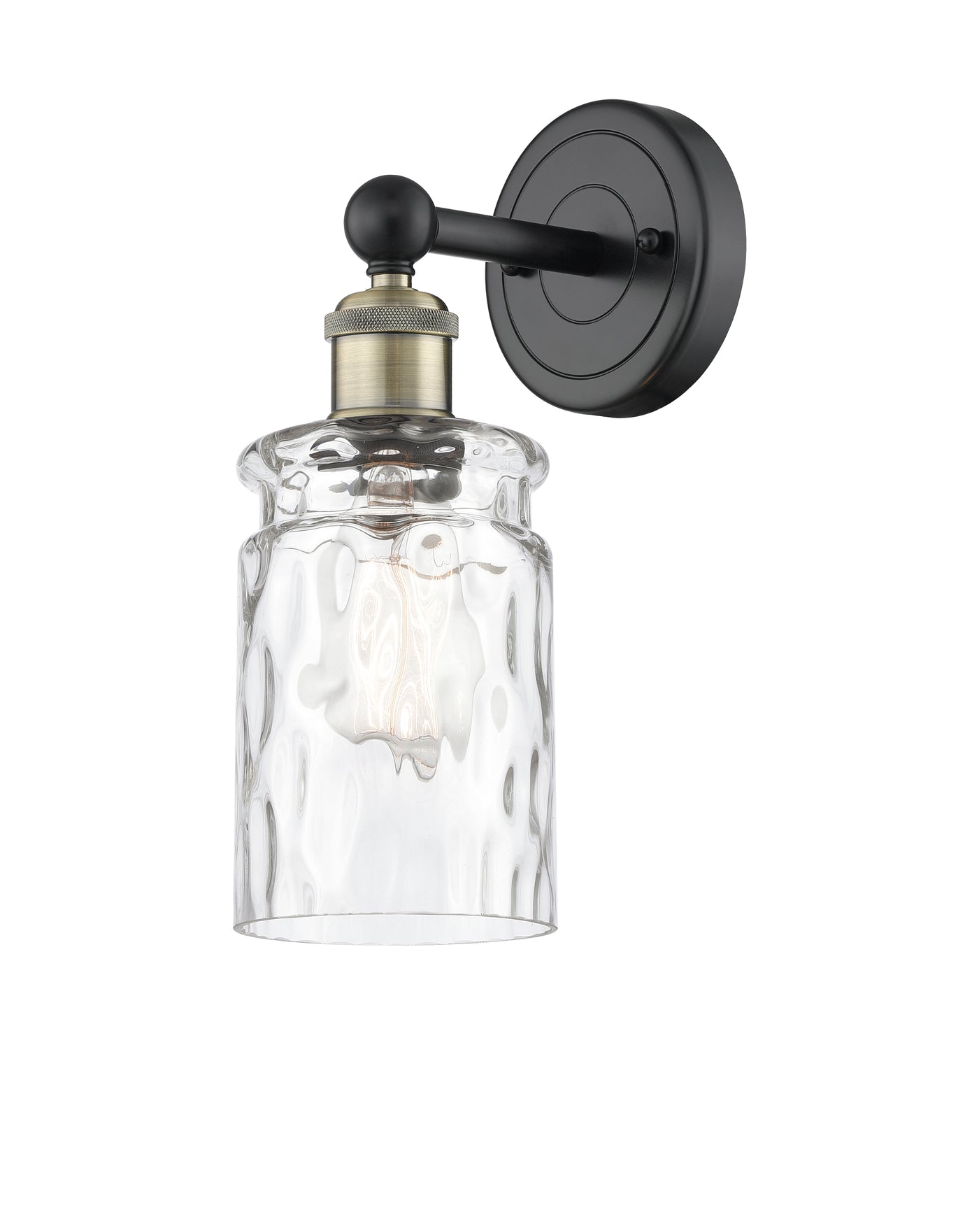 Edison Sconce Cast Brass Finish