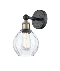 Edison Sconce Cast Brass Modern Glass