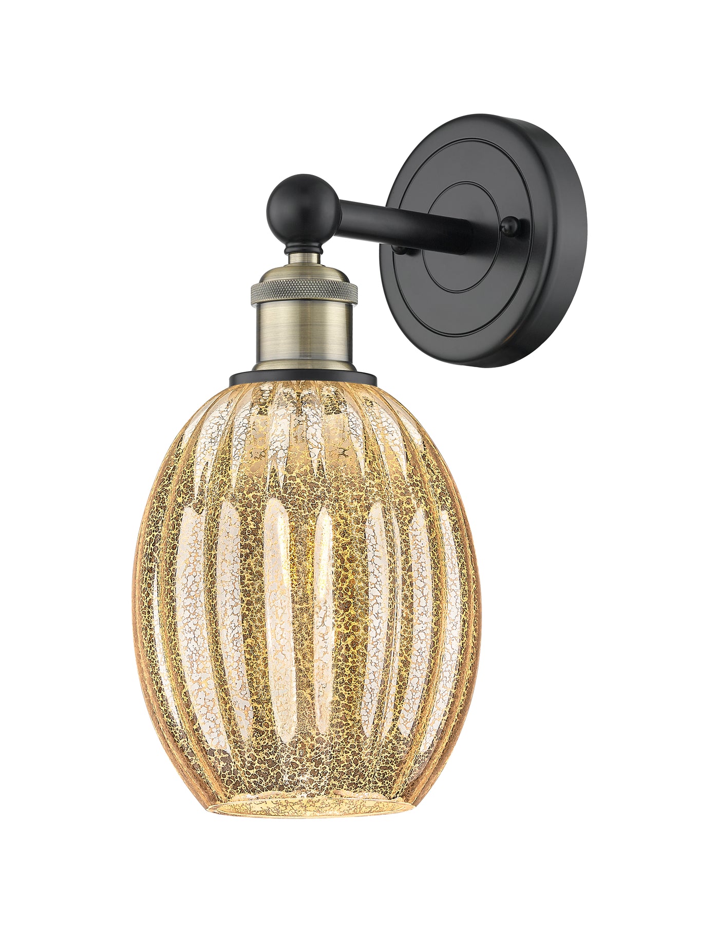 Edison Sconce Cast Brass Art Nouveau