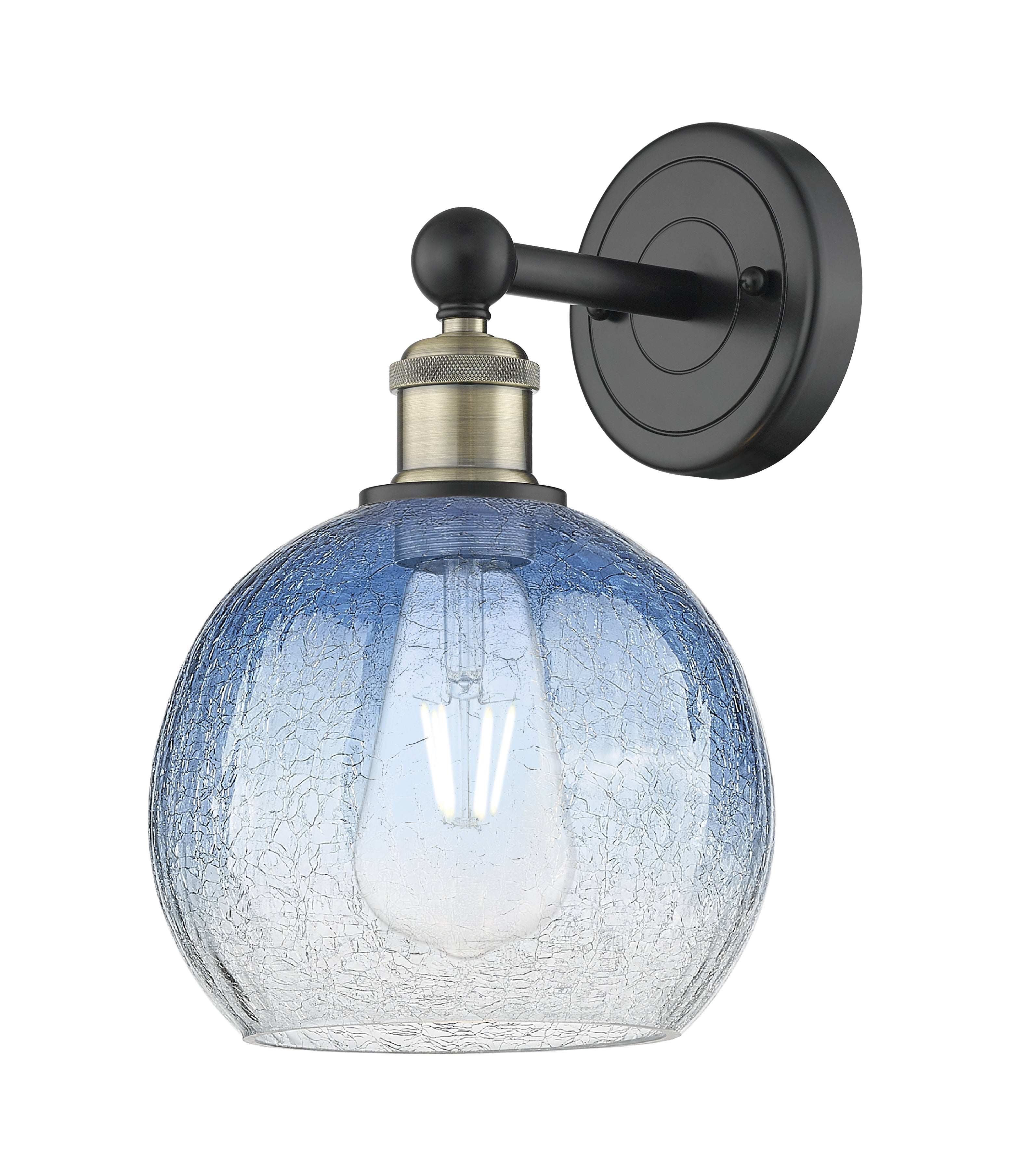 Edison Sconce Cast Brass Finish