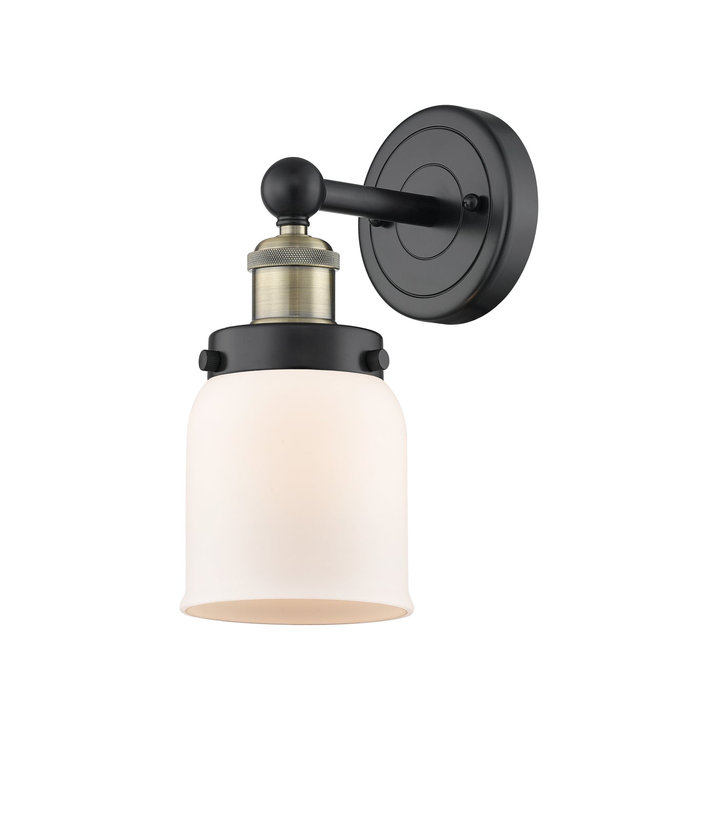 Edison Sconce Cast Brass Glass Steel