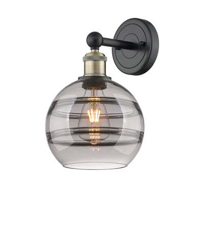 Edison Sconce Brass Glass Steel
