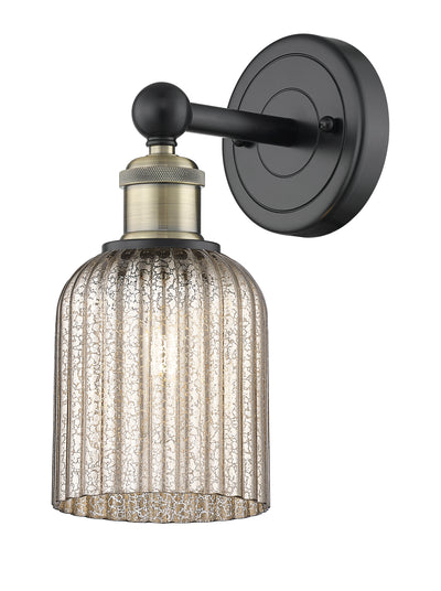 Edison Sconce Cast Brass Steel Glass