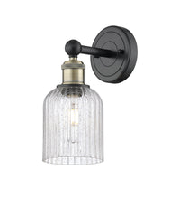 Edison Sconce Cast Brass Steel Glass