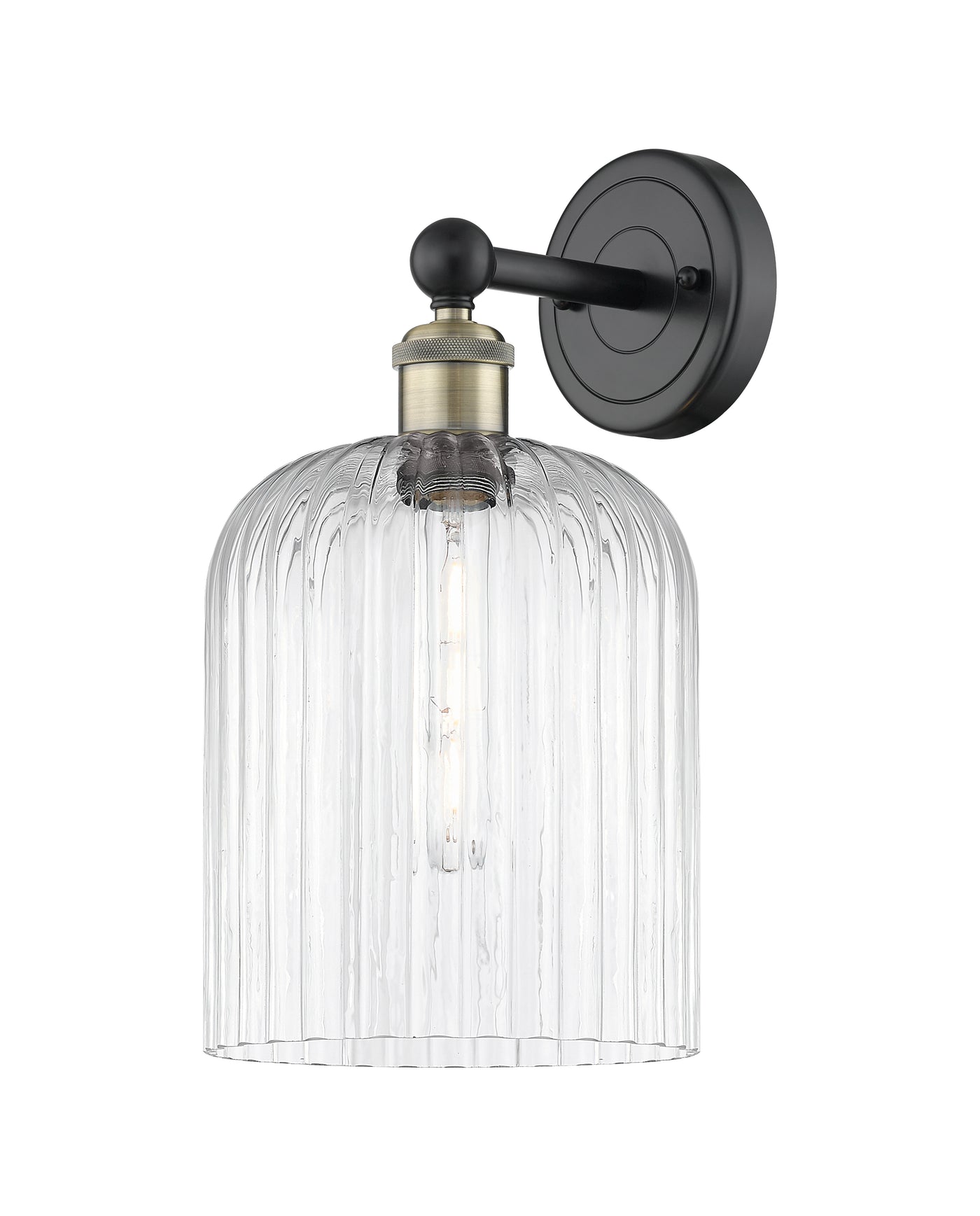 Edison Sconce Cast Brass Finish