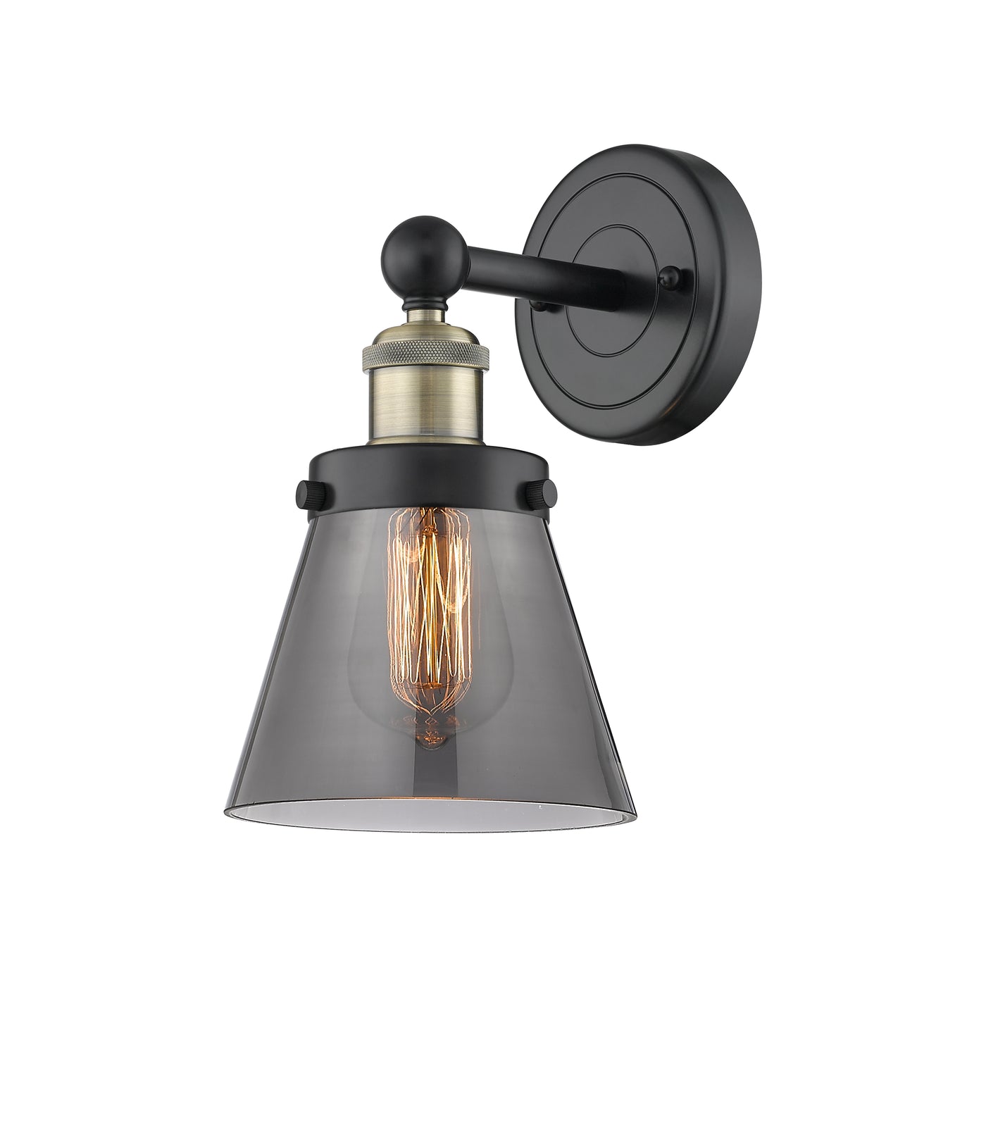 Edison Sconce Cast Brass Art Nouveau