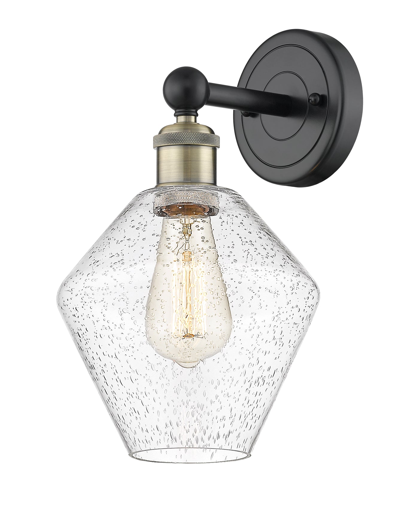 Edison Sconce Cast Brass Finish
