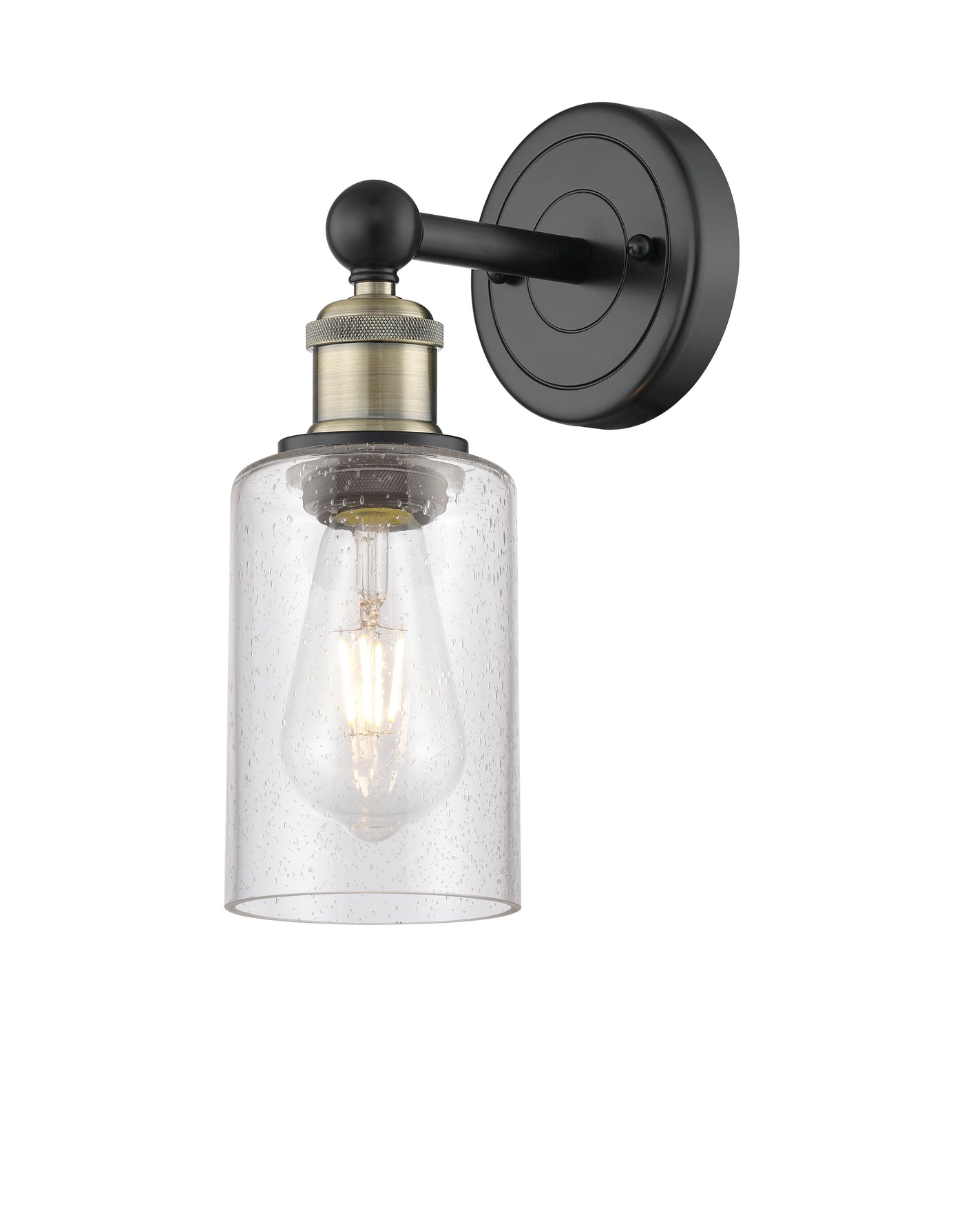 Edison Sconce Cast Brass Finish