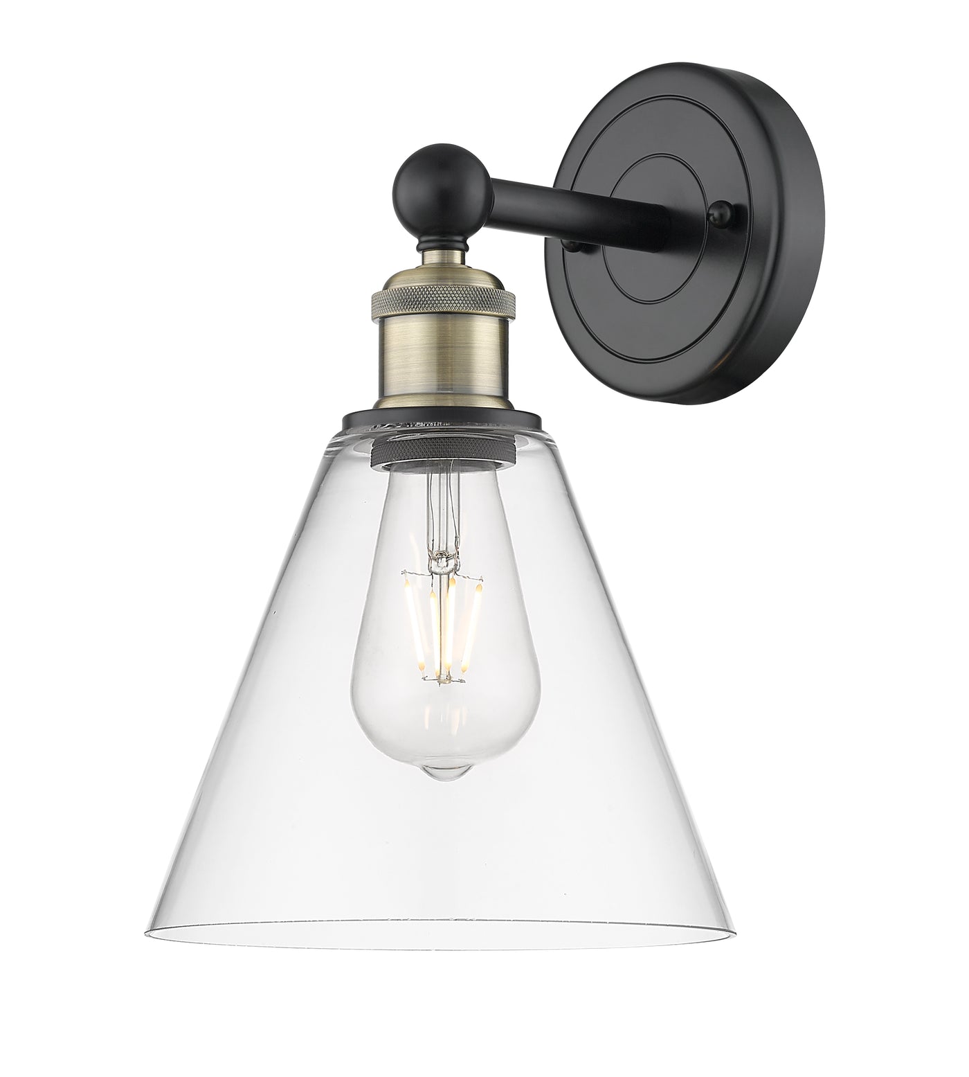 Edison Sconce Cast Brass 120V Dimmable