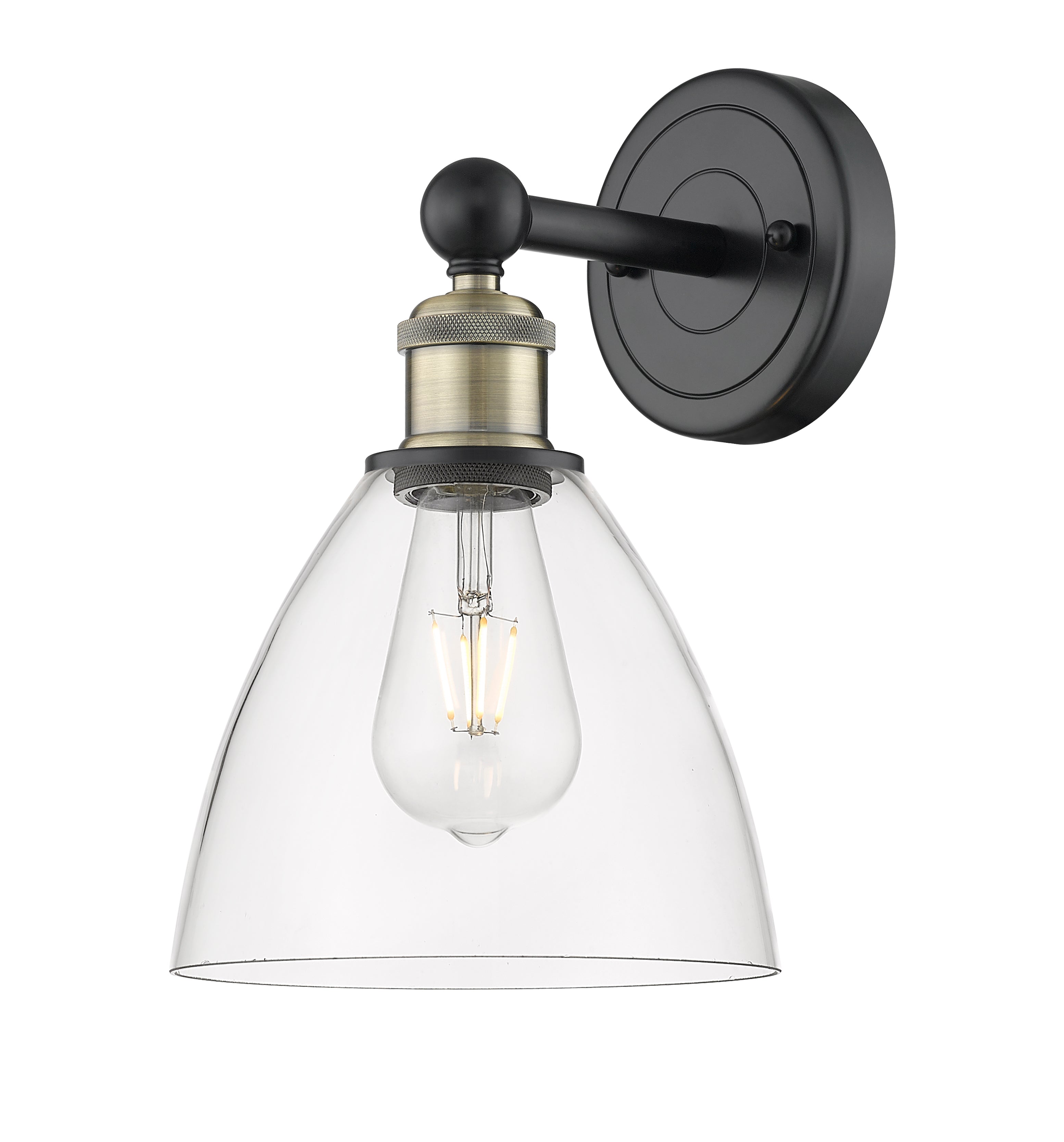 Edison Sconce Cast Brass 12.25 Inch