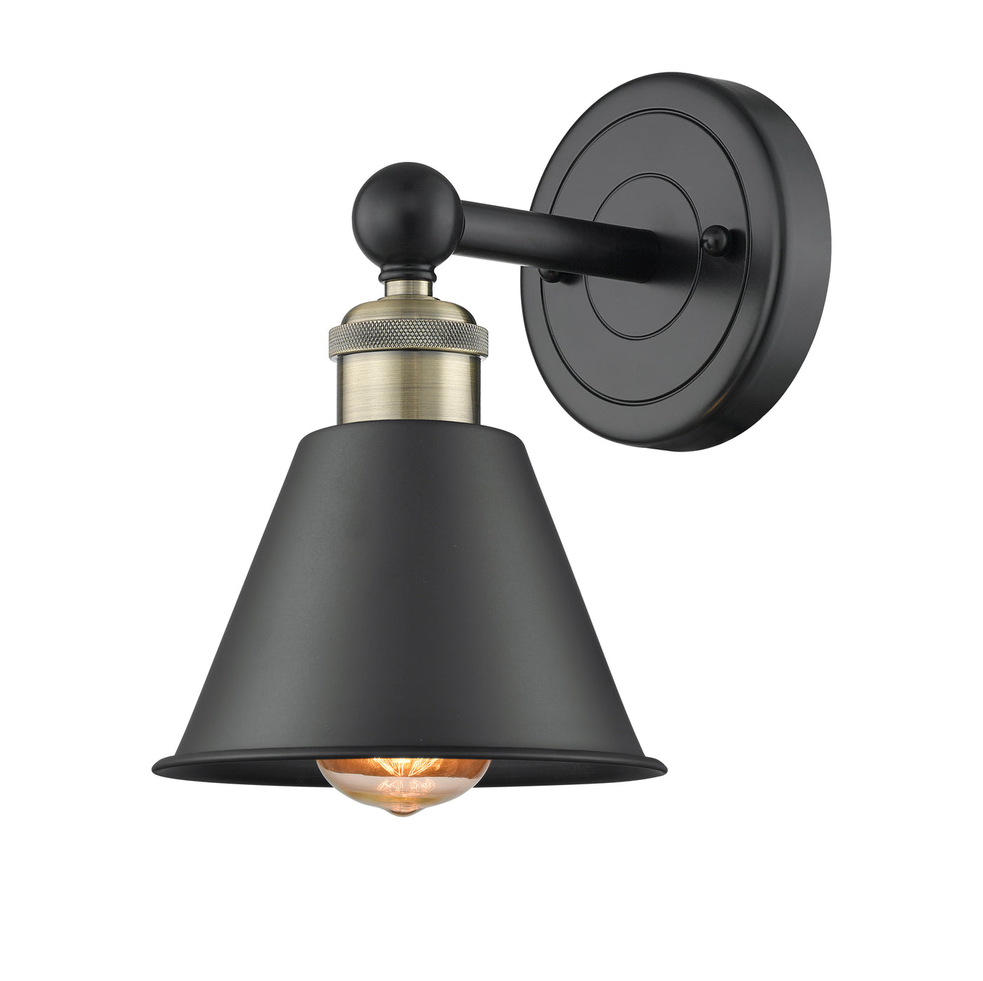 Edison Traditional, Industrial, Farmhouse, Restoration-Vintage Railroad Sconce