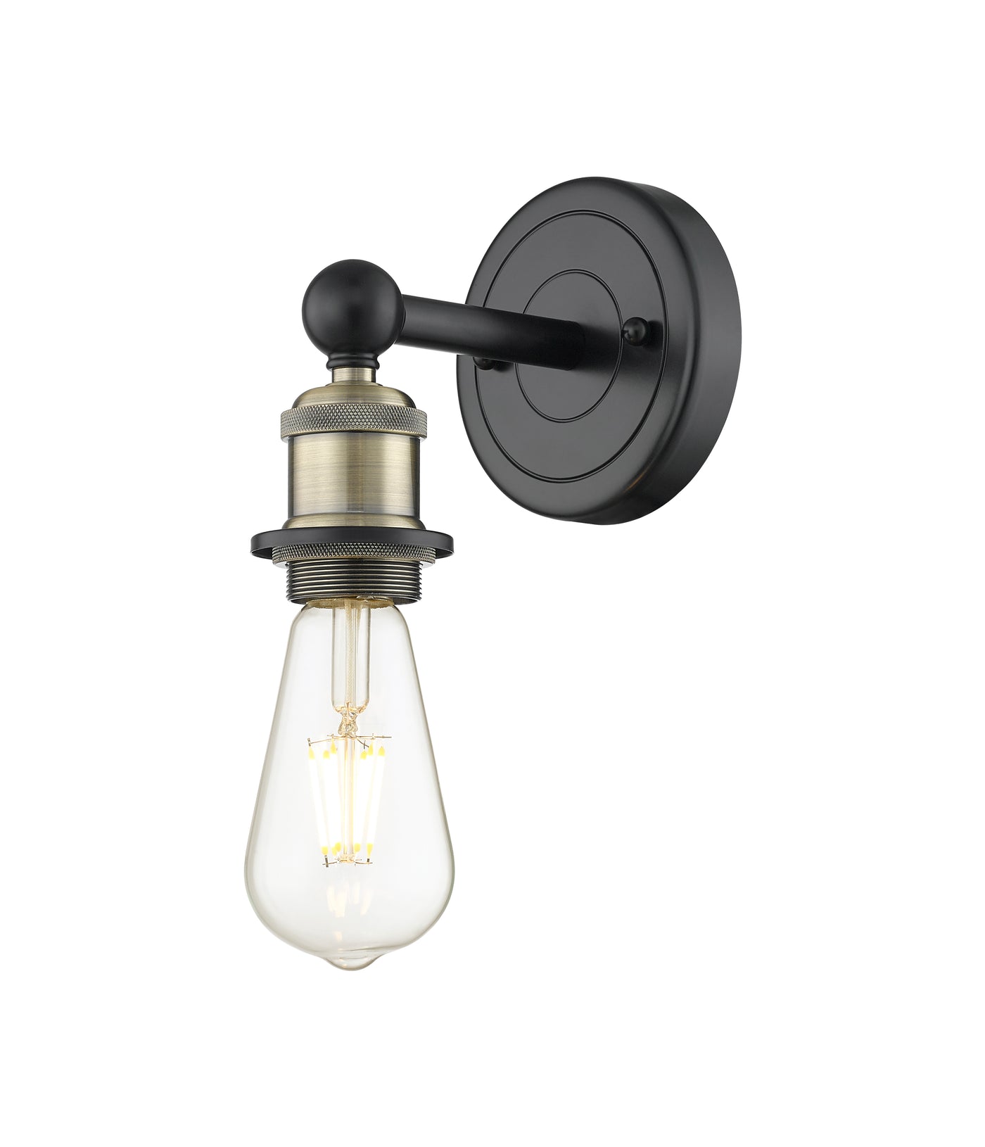 Ballston Bath Vanity Light Steel Finish