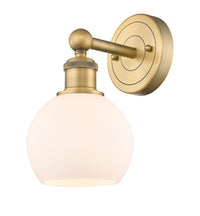 Edison Sconce Cast Brass Modern Contempo