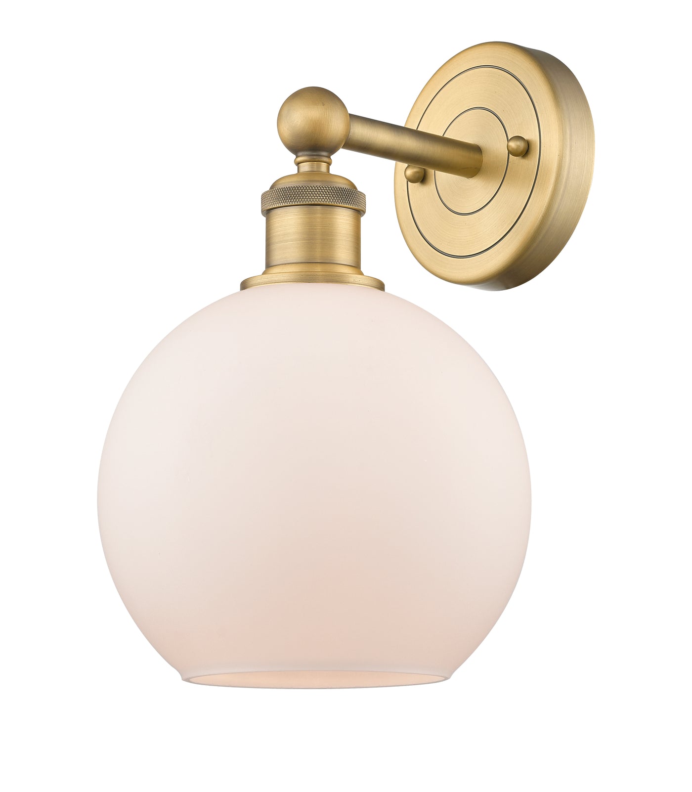 Edison Sconce Cast Brass Glass Steel