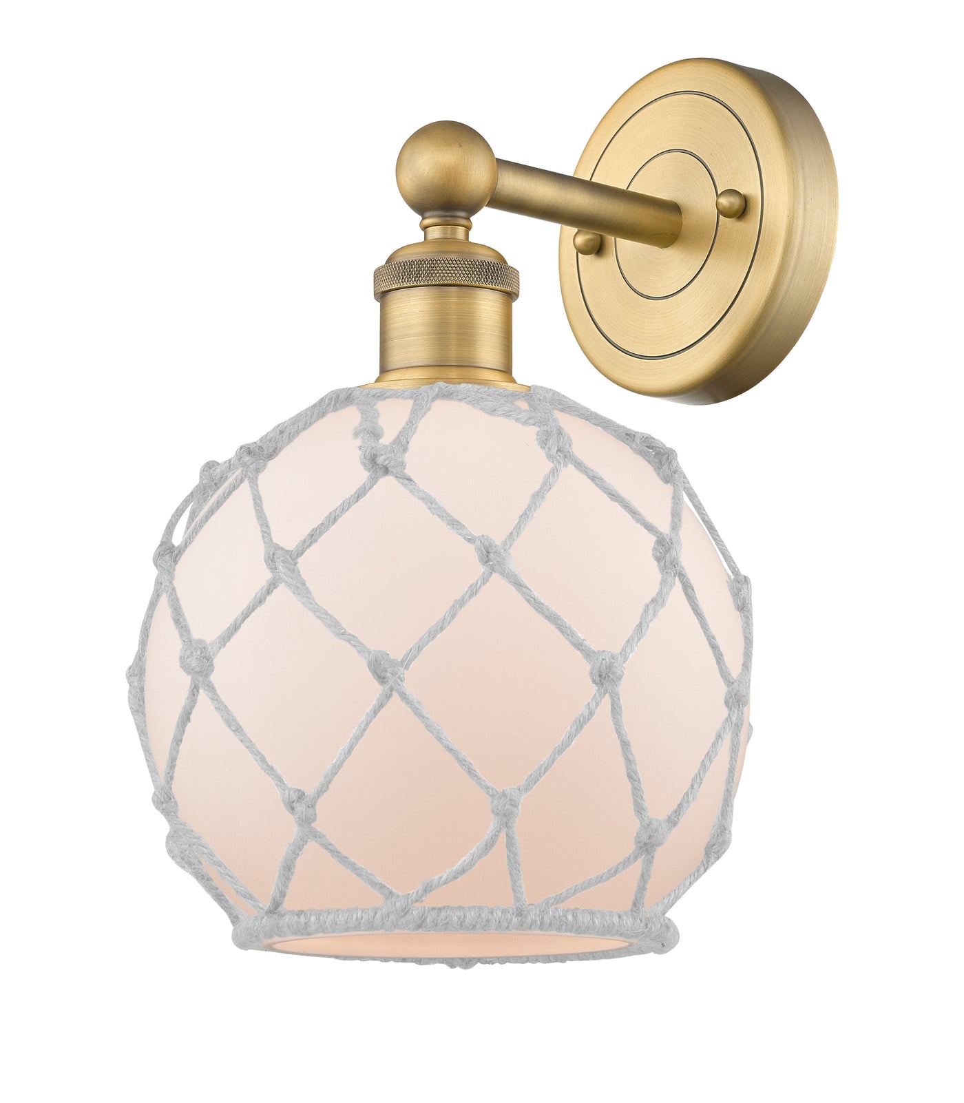 Edison Sconce Cast Brass Finish Modern