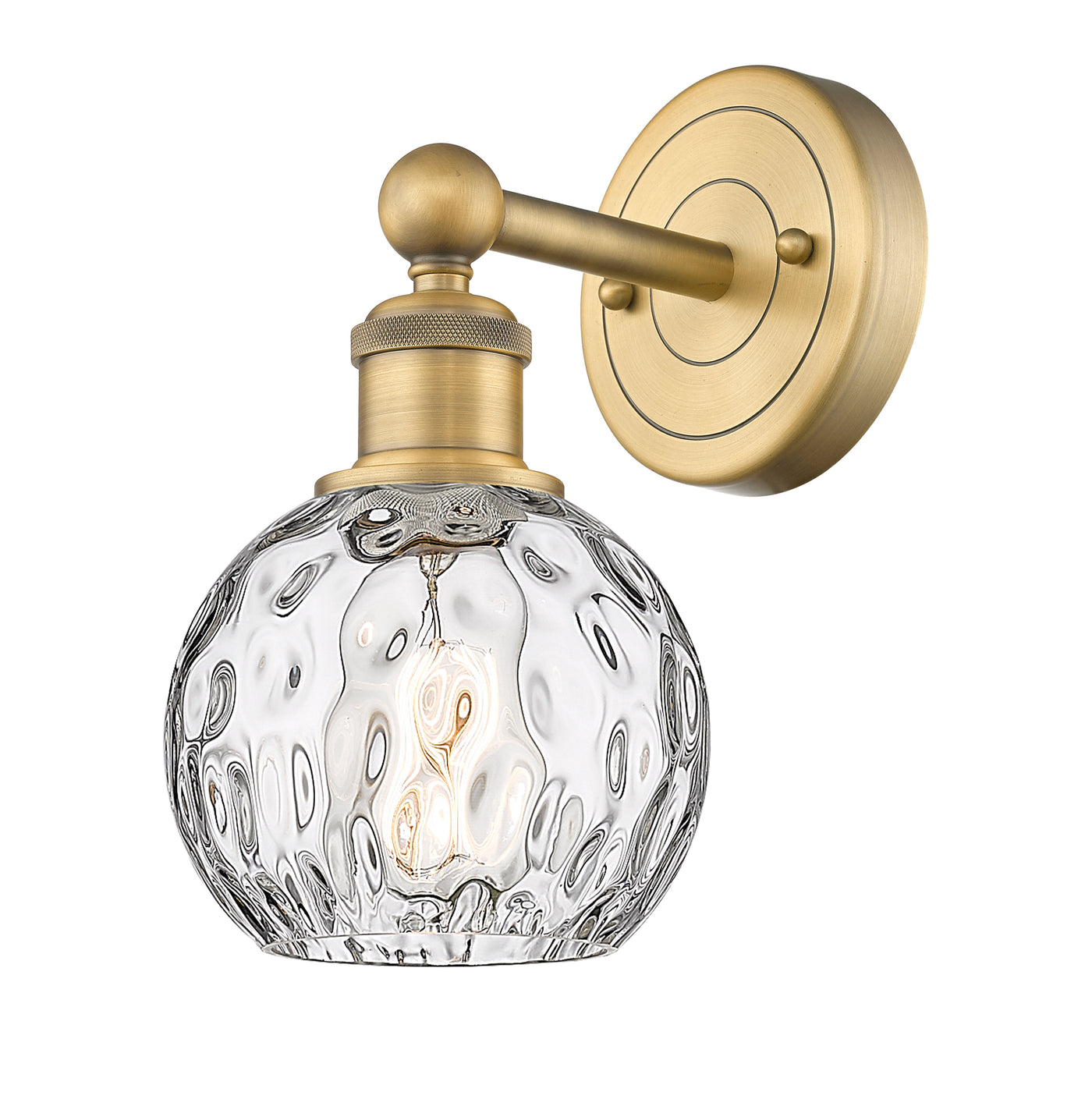Edison Sconce Cast Brass 12 Inch