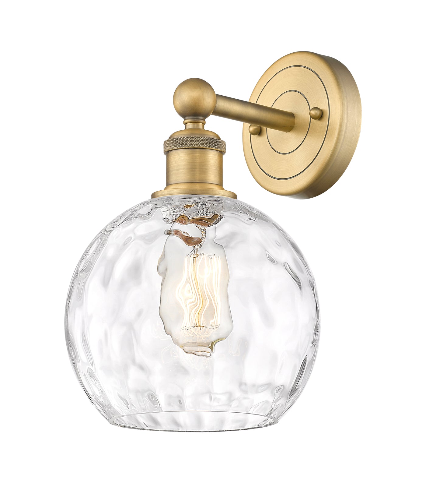Edison Sconce Cast Brass 10.25 Inch Height