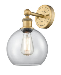 Edison Sconce Cast Brass Glass Steel