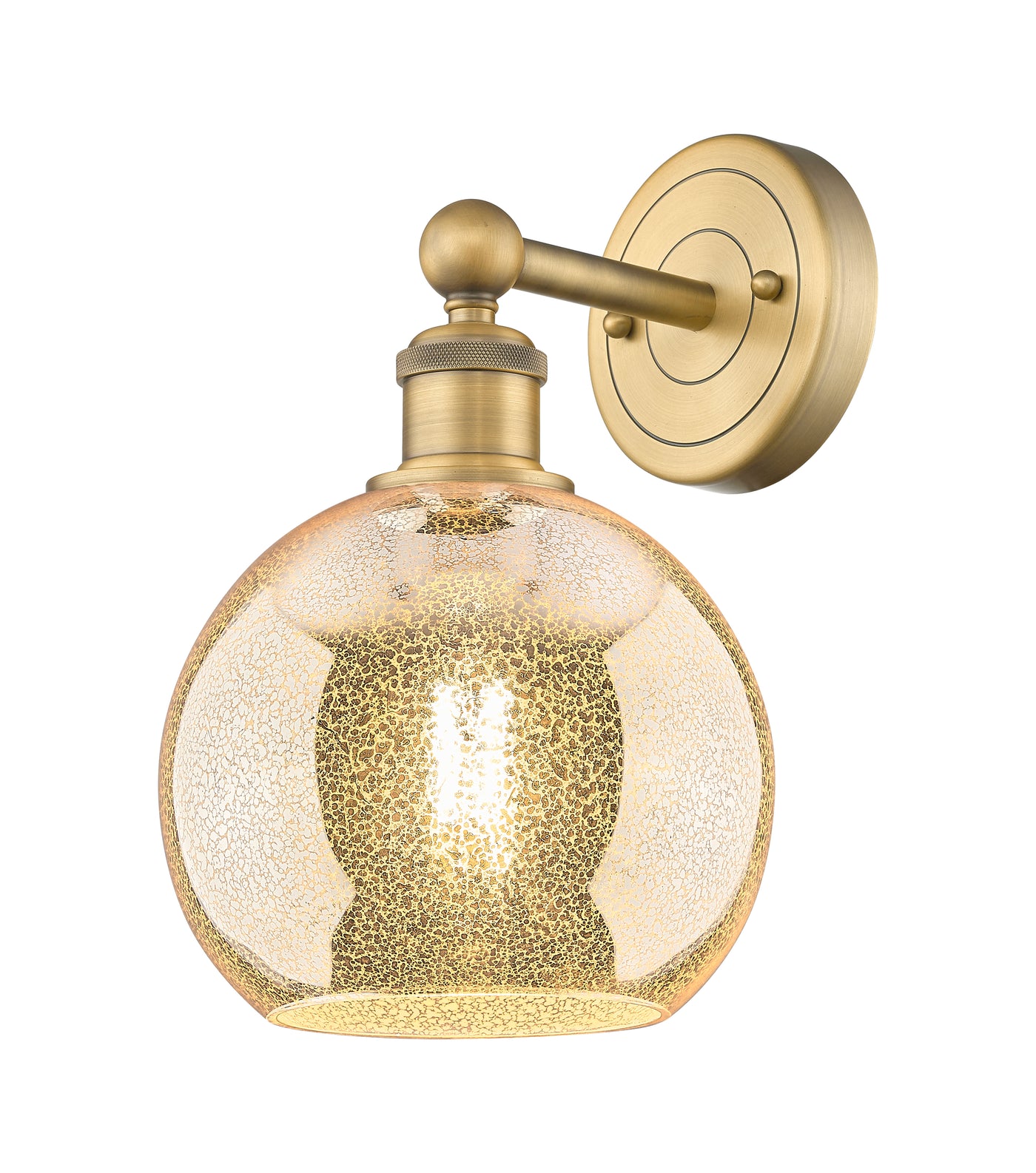 Edison Sconce Cast Brass Glass Steel
