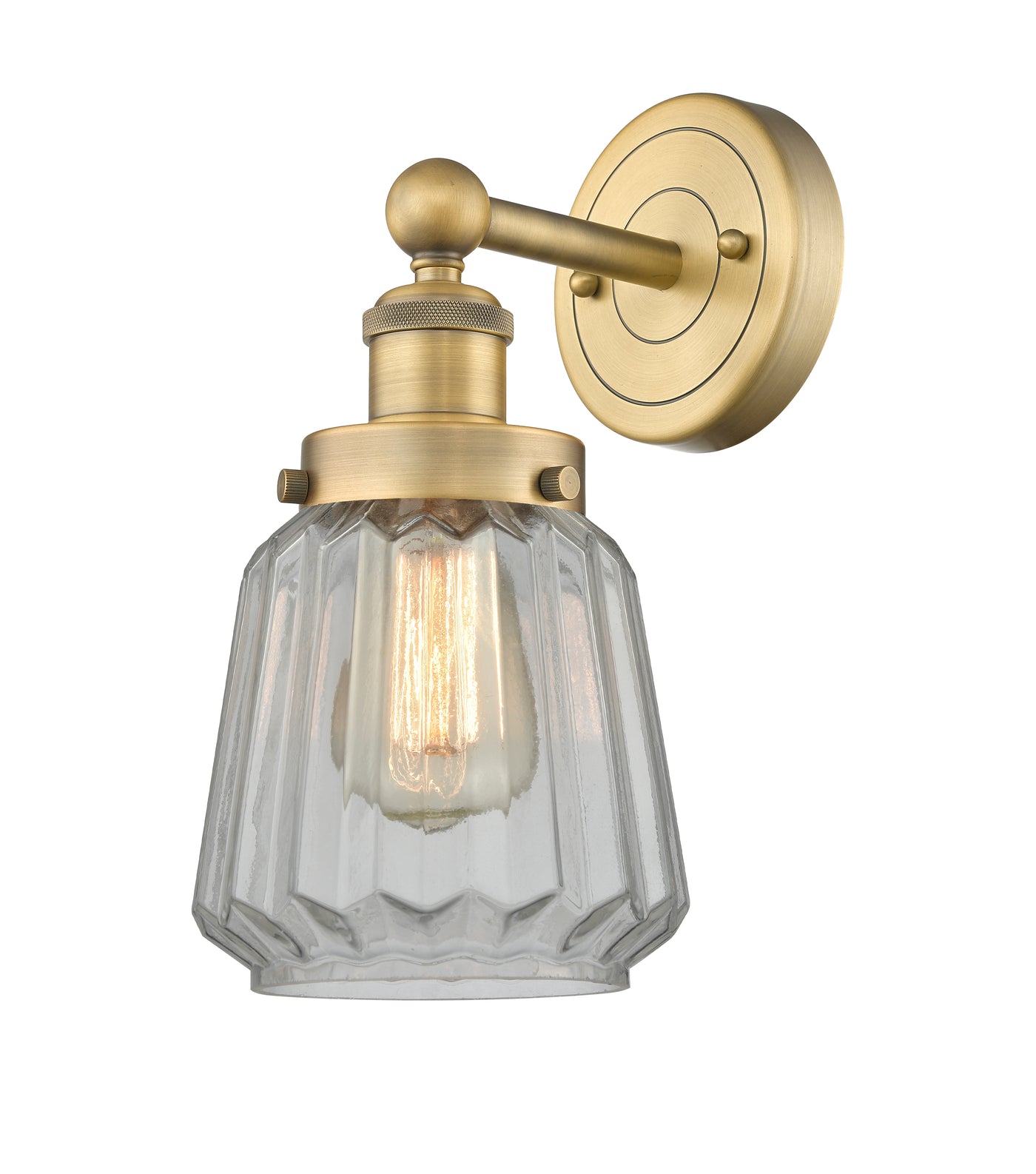 Edison Sconce Cast Brass 9.25 Inches