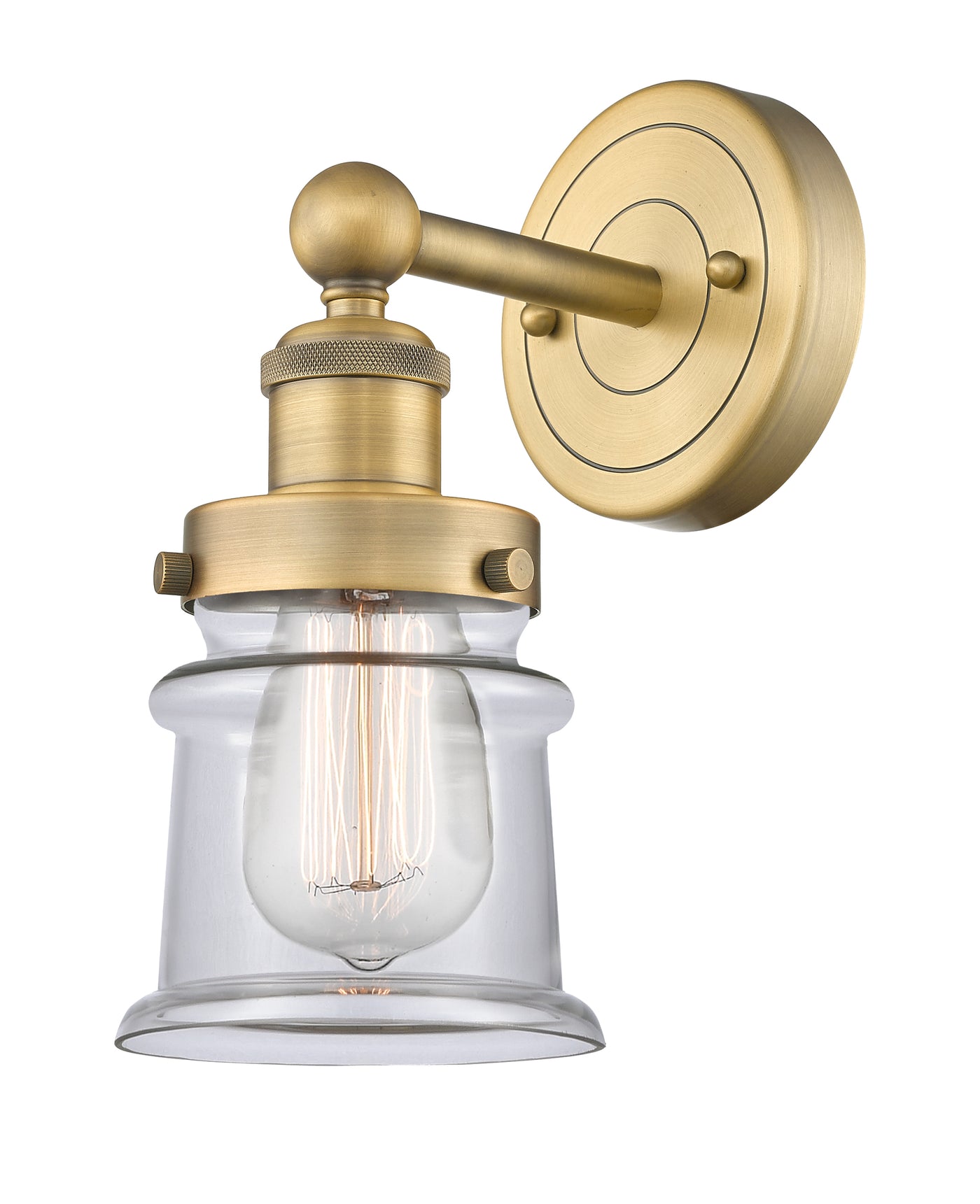 Edison Sconce Cast Brass Industrial
