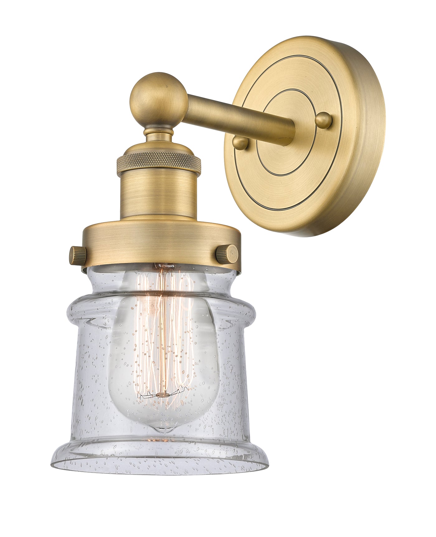 Edison Sconce Cast Brass Industrial