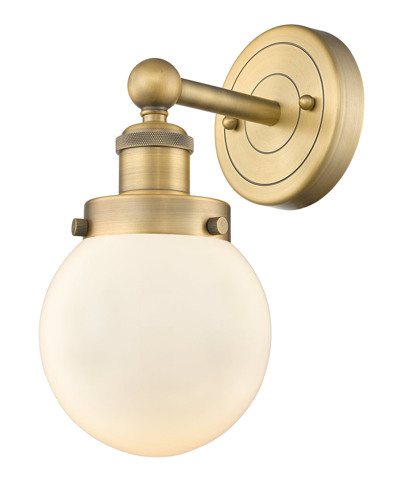 Edison Sconce Cast Brass Glass Steel