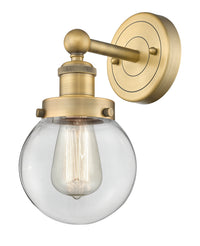 Edison Sconce Cast Brass Glass Steel