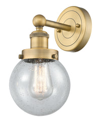 Edison Sconce Cast Brass Glass Steel