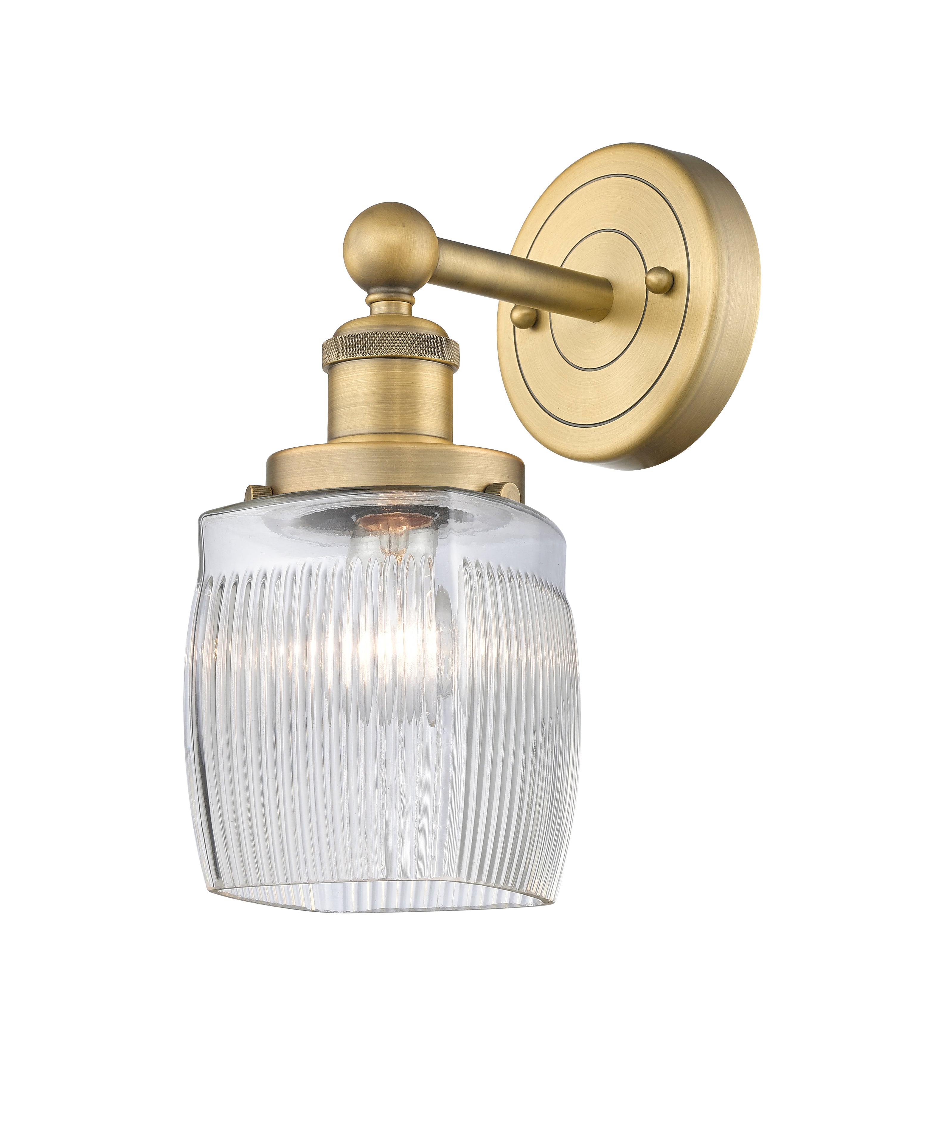 Edison Sconce Cast Brass 5.75 Inch