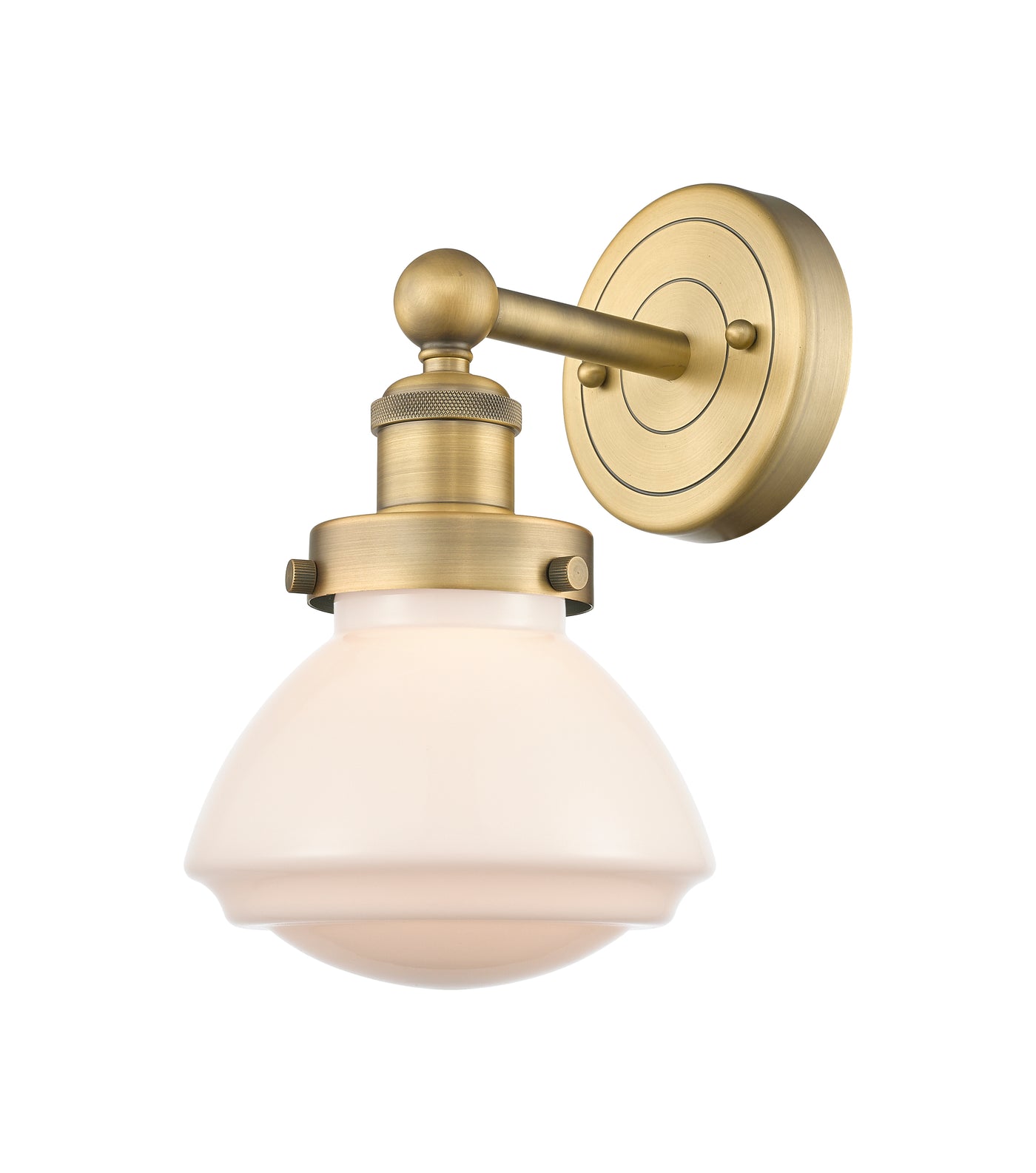 Edison Sconce Cast Brass Finish 11.875 Height