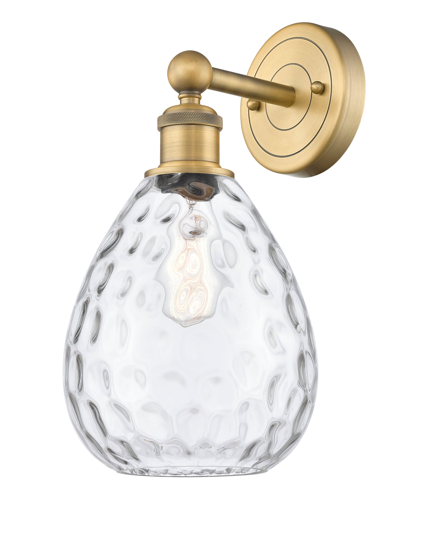 Edison Sconce Cast Brass Finish