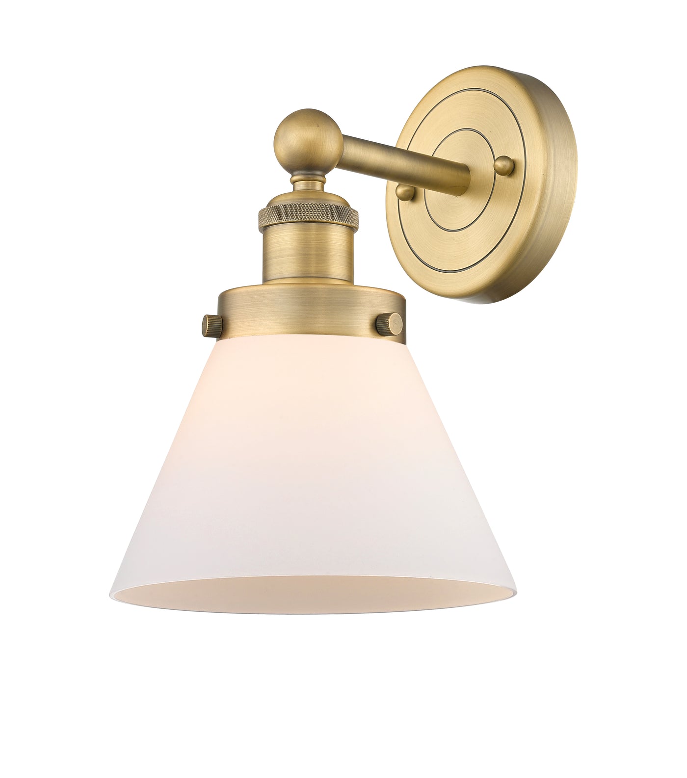 Edison Sconce Cast Brass 11.25 Inch Steel