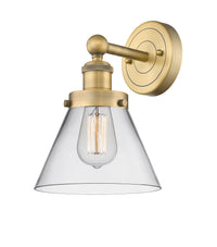 Edison Sconce Cast Brass 11.25 Inch Steel