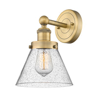 Edison Sconce Cast Brass 11.25 Inch Steel