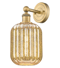Edison Sconce Cast Brass Steel Glass