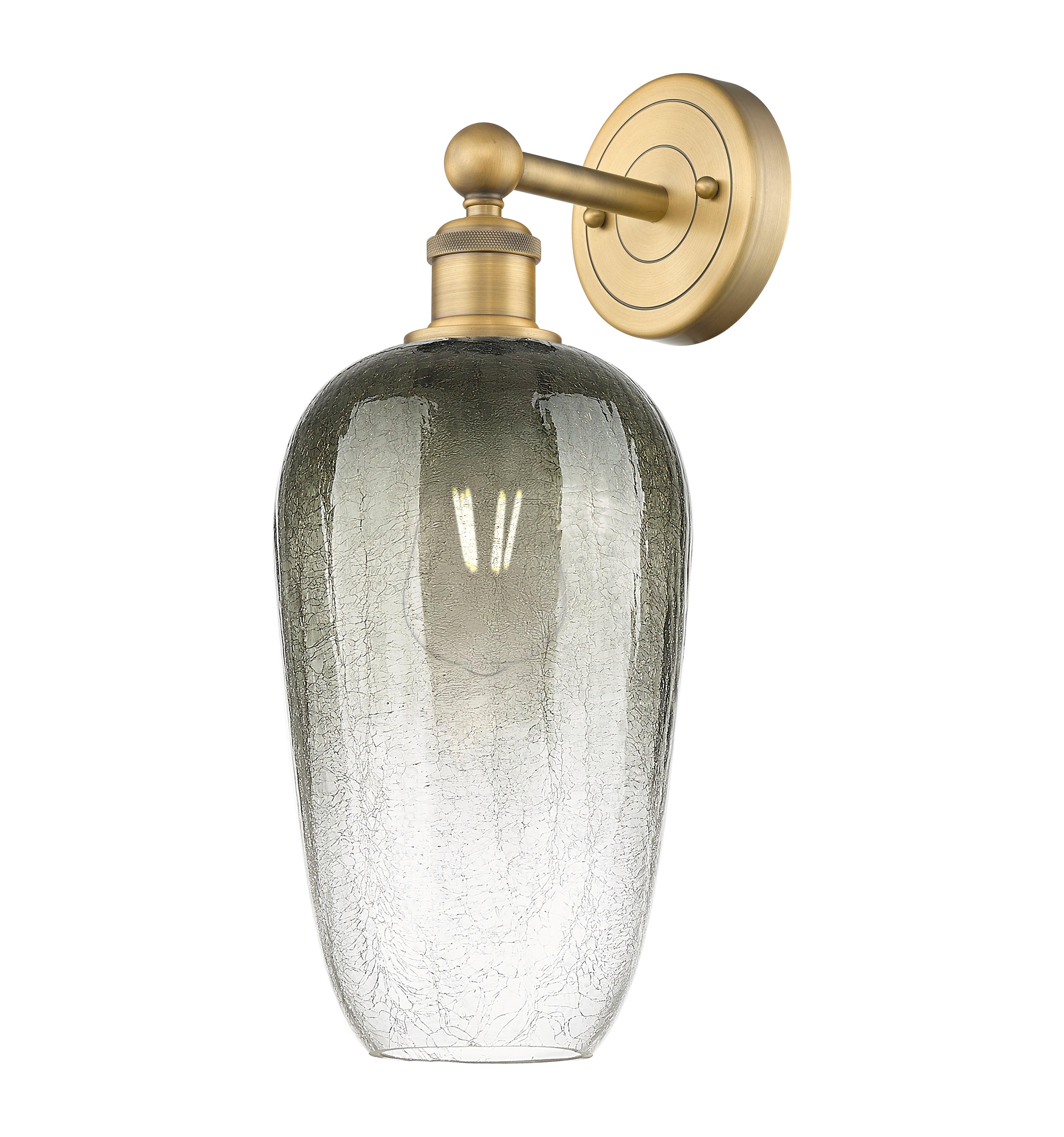 Edison Sconce Cast Brass Finish 12 Inch