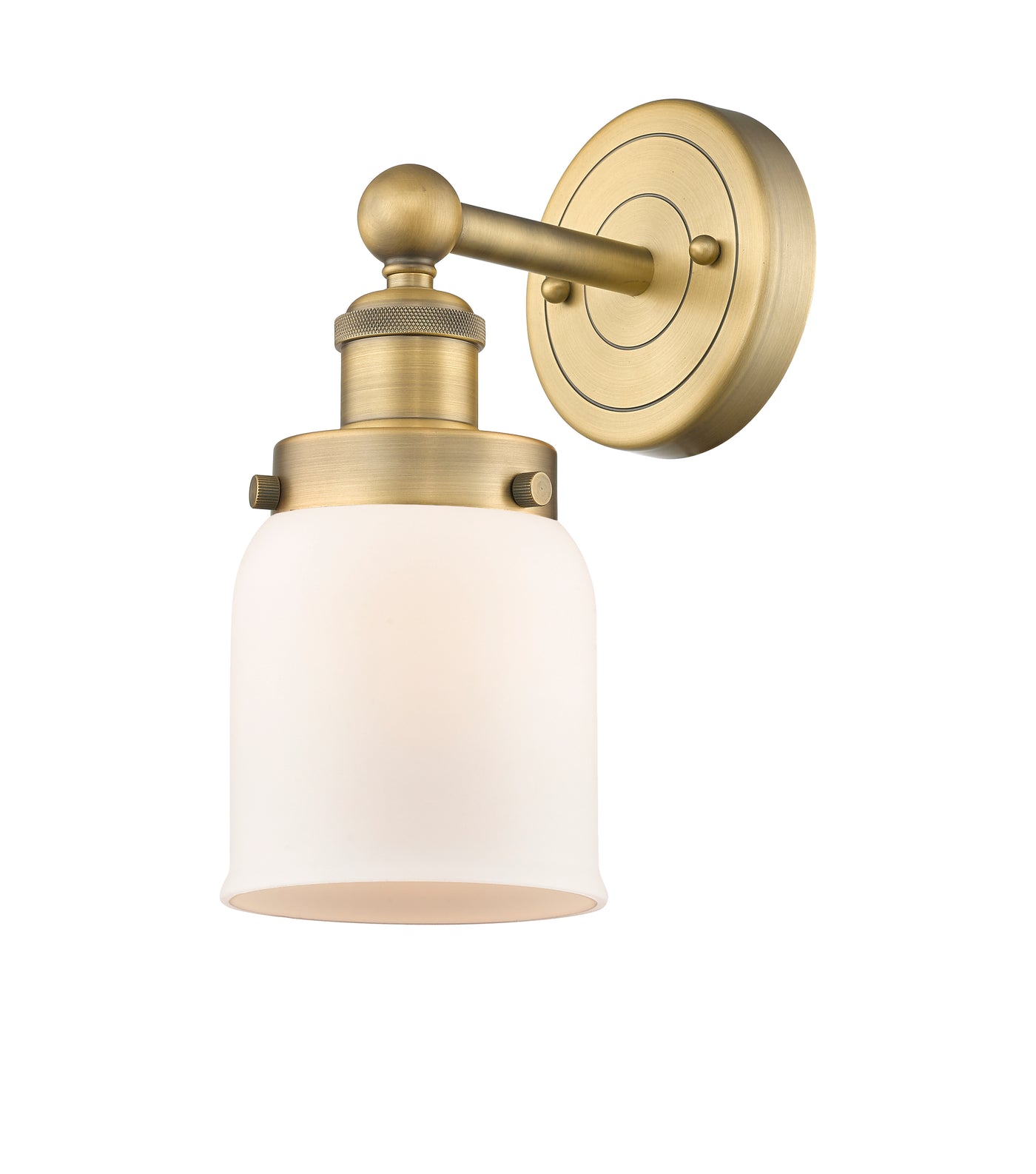 Edison Sconce Cast Brass Glass Steel