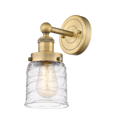 Edison Sconce Cast Brass Glass Shade