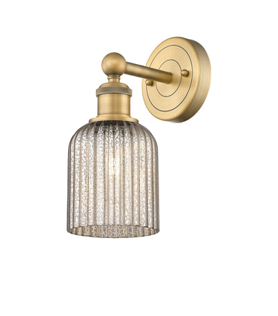 Edison Sconce Cast Brass Steel Glass