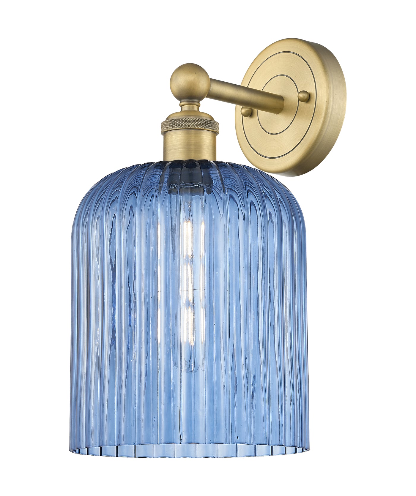 Edison Sconce Cast Brass Finish