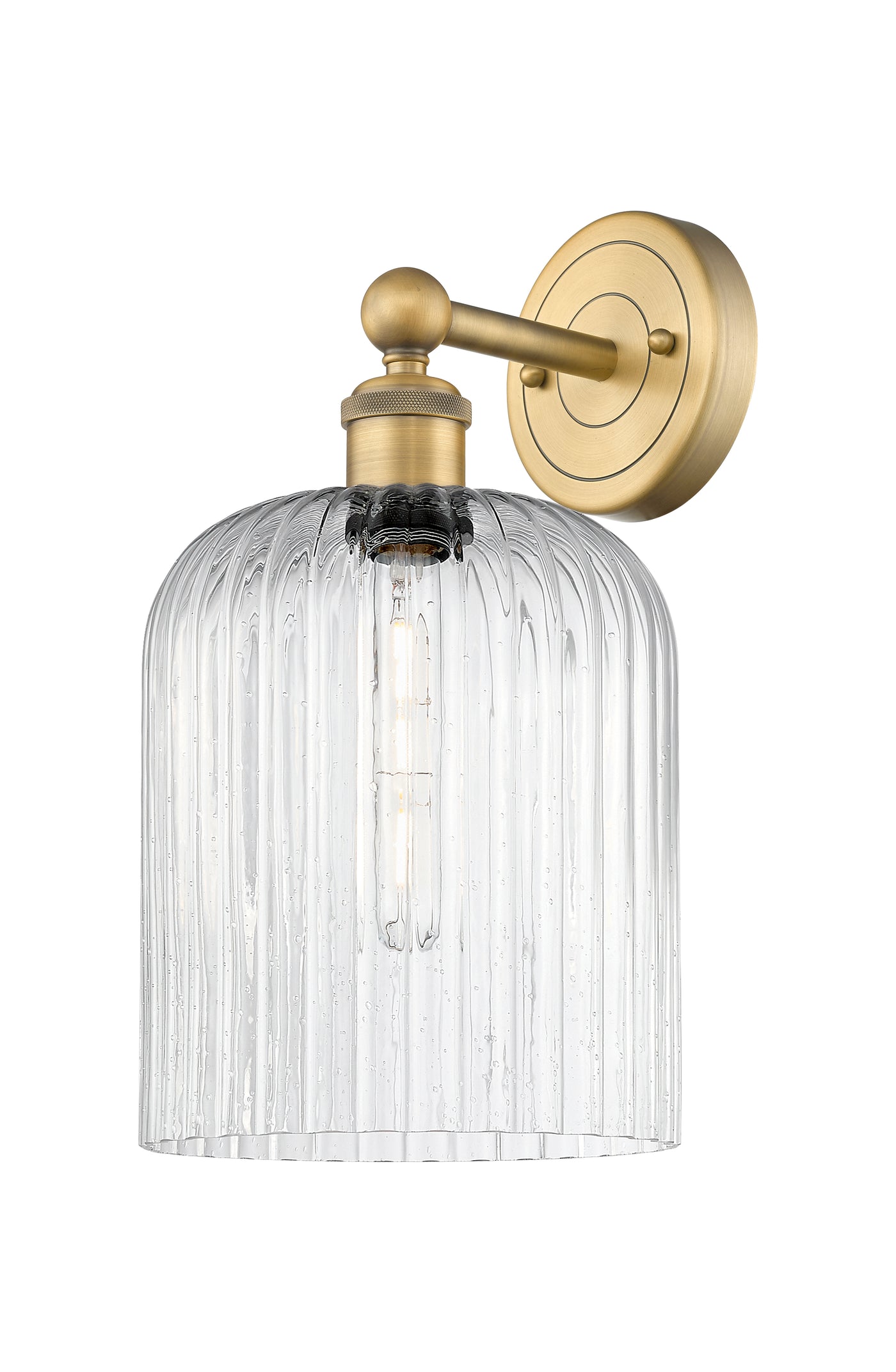 Edison Sconce Cast Brass Finish