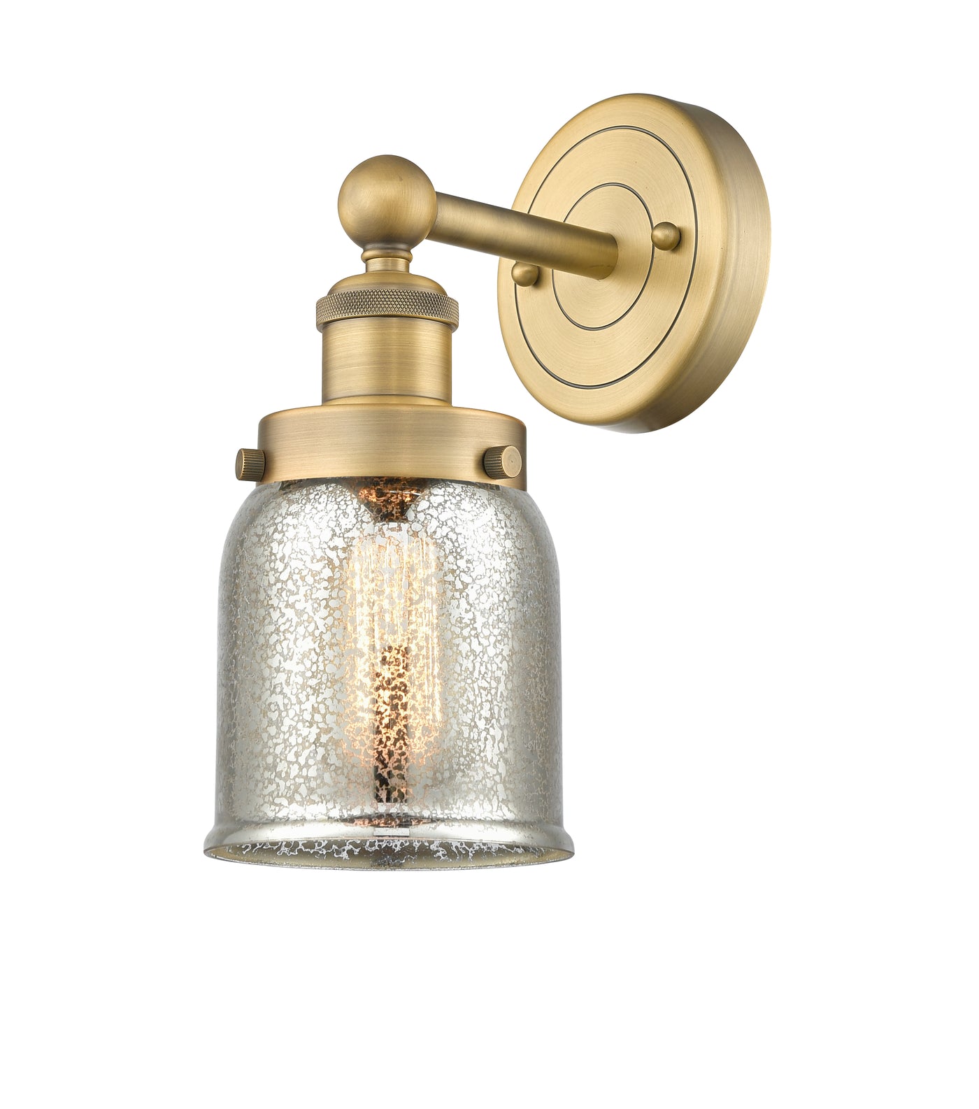 Edison Sconce Cast Brass Glass Steel