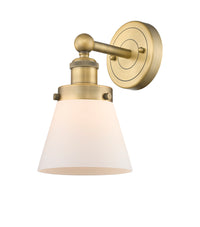 Edison Sconce Cast Brass Art Nouveau