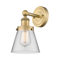 Edison Sconce Cast Brass Art Nouveau