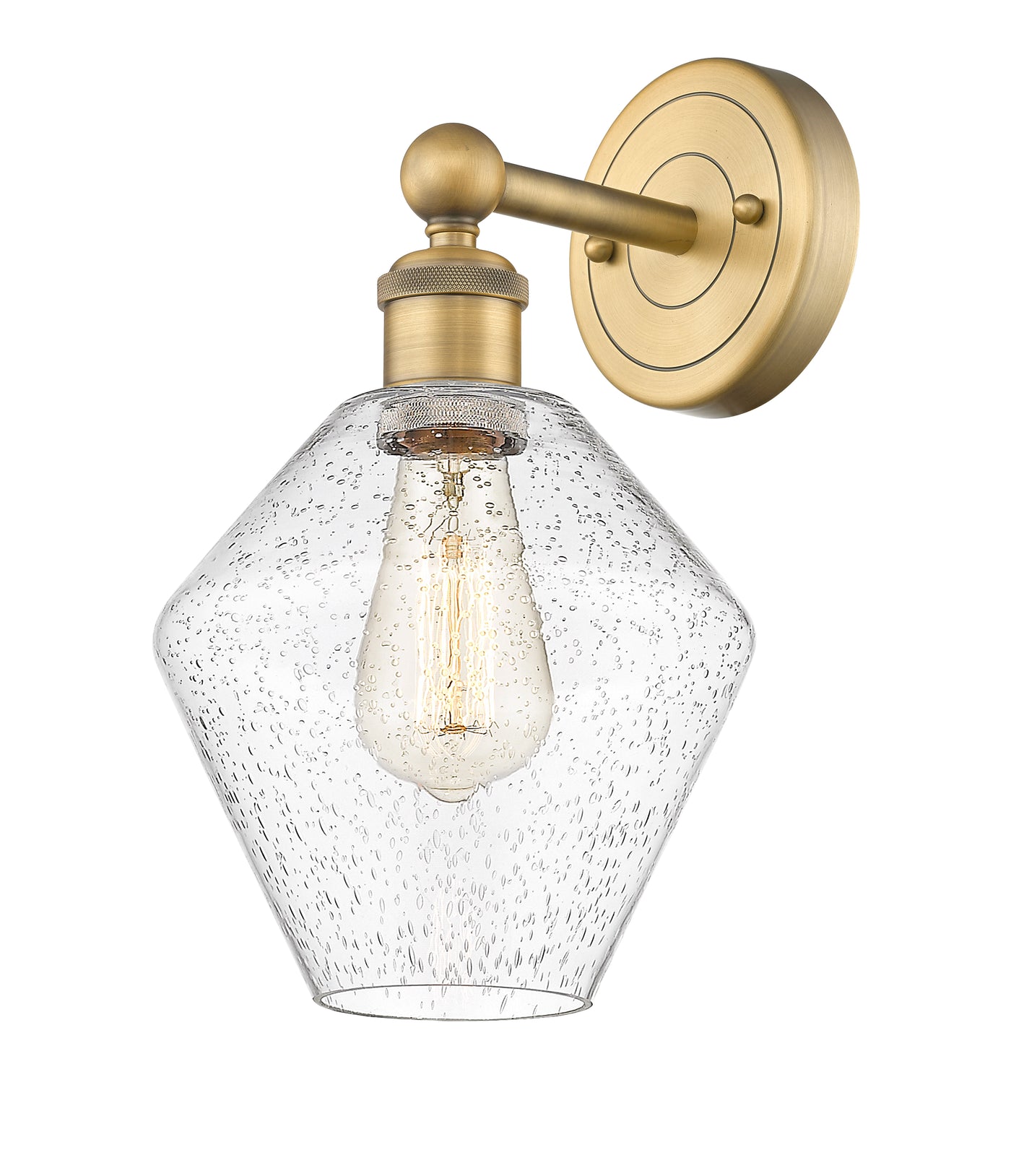 Edison Sconce Cast Brass Finish