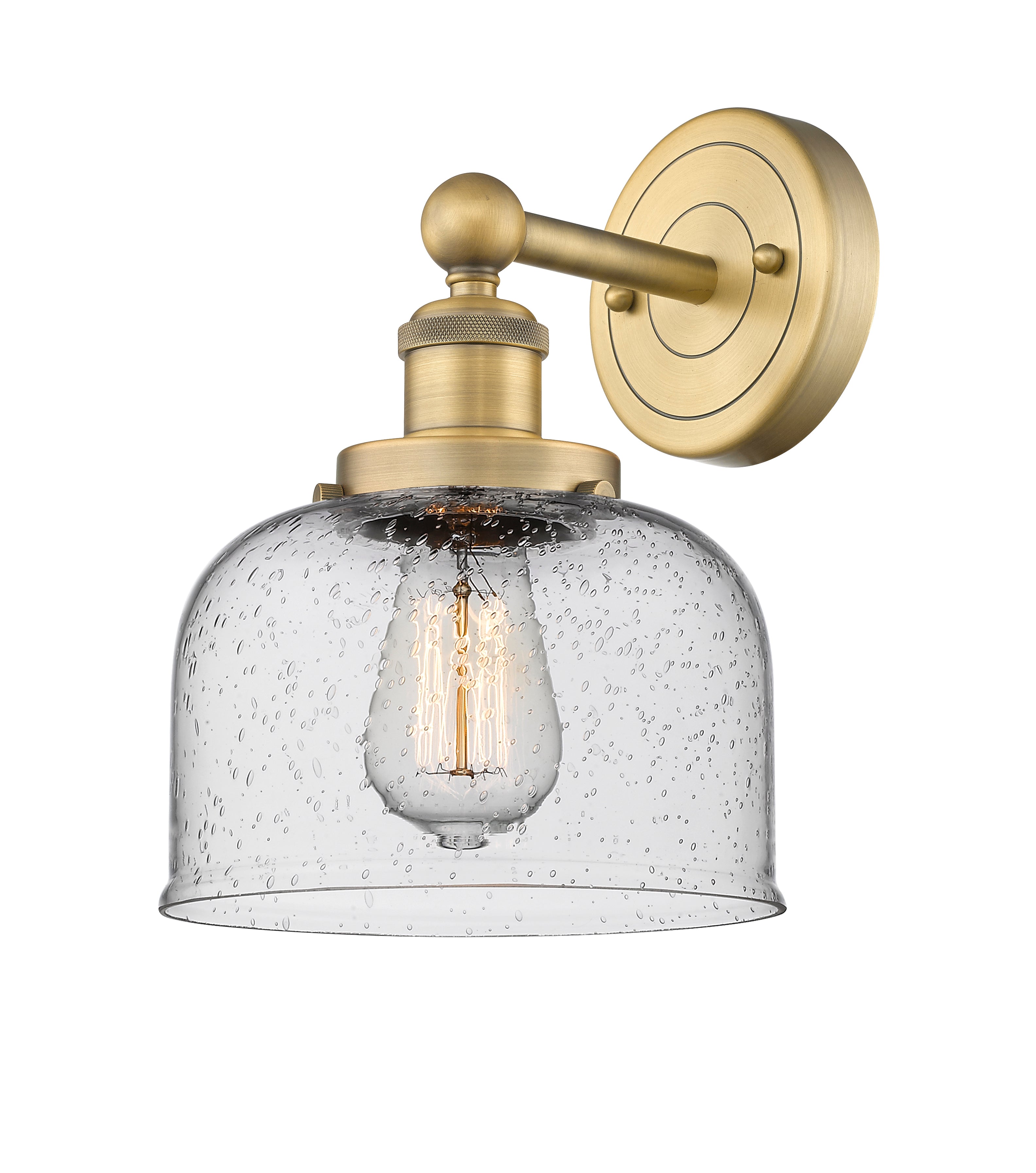 Edison Sconce 13.25 Inch Cast Brass