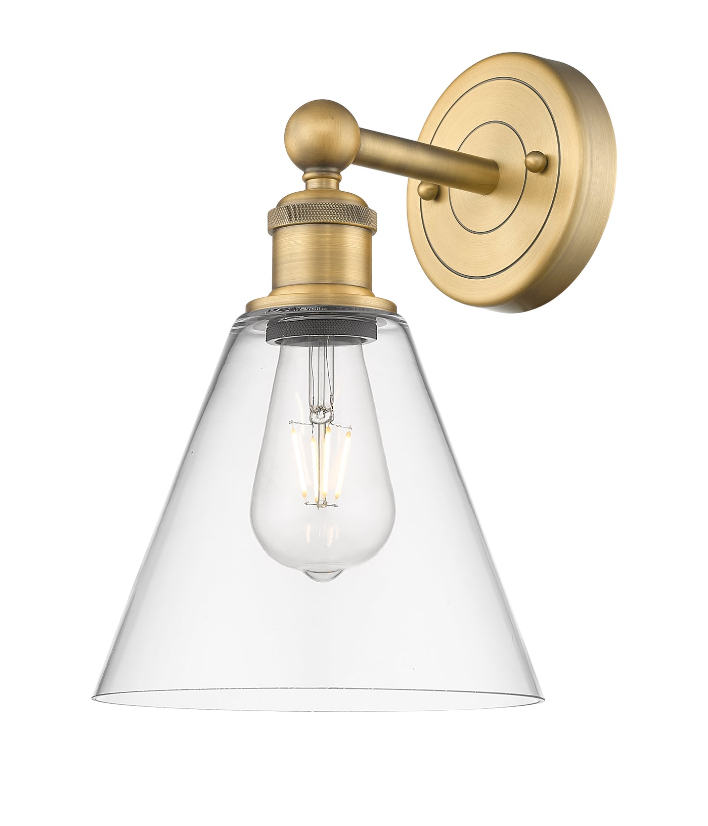 Edison Sconce Cast Brass 120V Dimmable